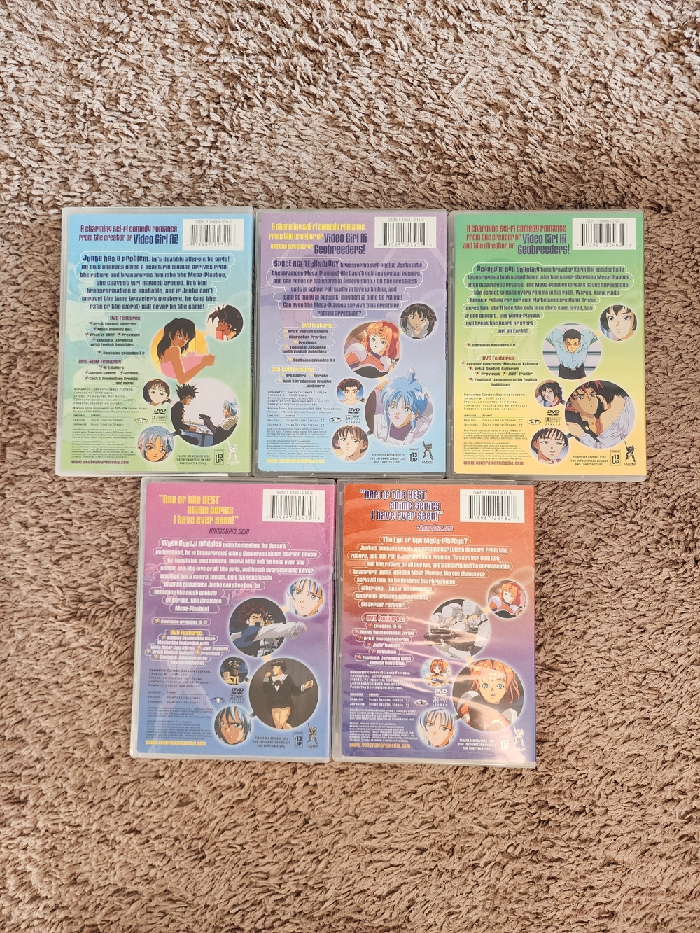 DNA² Anime DVD Boxed Set - (5 Discs) - Picture 4 of 5